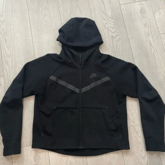 Black Nike Tech Fleece Women's Sweater - Picture 1 of 1